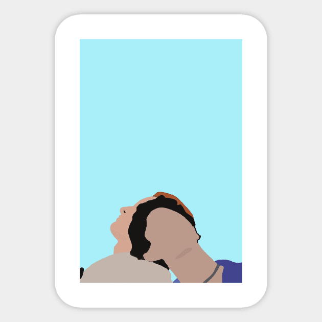 CALL ME BY YOUR NAME (Minimalist) Sticker by tytybydesign